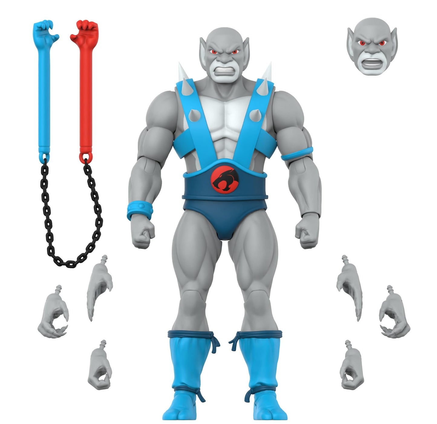 Super7 Thundercats Tank: 27-inch collectible with Panthro figure, retro design, limited edition toy.